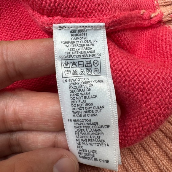 Hello Kitty X Forever 21 Chococat Coral Cardigan - Picture 7 of 13